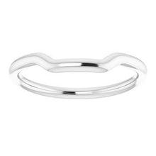 Charger l'image dans la galerie, Sterling Silver Band for 9 mm Square Ring
