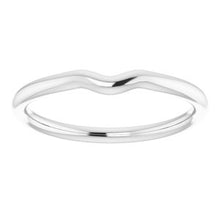 Charger l&#39;image dans la galerie, Sterling Silver Band for 5.5x3.5 mm Pear Ring
