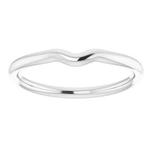 Charger l'image dans la galerie, Sterling Silver Band for 6x4 mm Pear Ring
