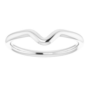 Sterling Silver Band for 9x6 mm Pear Ring