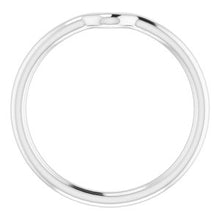 Charger l'image dans la galerie, Sterling Silver Band for 7x3.5 mm Marquise Ring
