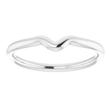 Charger l'image dans la galerie, Sterling Silver Band for 7x3.5 mm Marquise Ring
