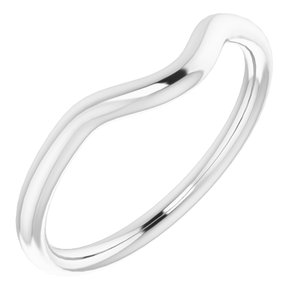 Sterling Silver Band for 4.4 mm Round Ring