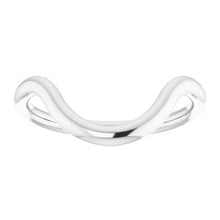 Charger l'image dans la galerie, Sterling Silver Band for 16x12 mm Oval Ring
