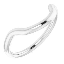 Load image into Gallery viewer, Sterling Silver Band for 14 mm Cushion Ring
