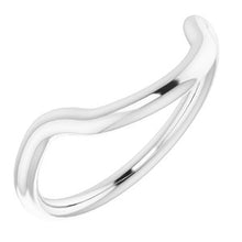 Charger l'image dans la galerie, Sterling Silver Band for 15 mm Cushion Ring

