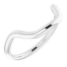 Charger l'image dans la galerie, Sterling Silver Band for 16x12 mm Emerald Ring
