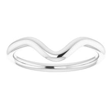 Charger l'image dans la galerie, Sterling Silver Band for 7x3.5 mm Marquise Ring

