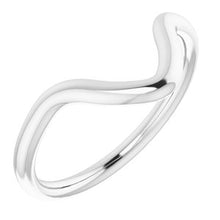 Charger l'image dans la galerie, Sterling Silver Band for 12x6 mm Marquise Ring
