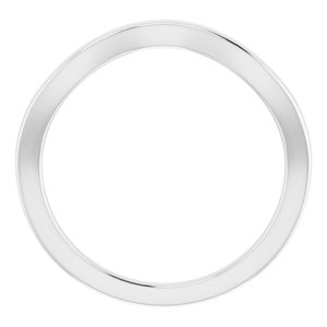 Sterling Silver Band for 4.8 mm Round Ring