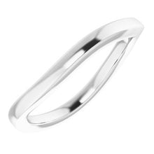 Load image into Gallery viewer, Sterling Silver Band for 14 mm Round Ring
