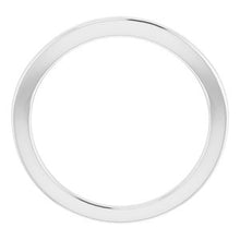 Load image into Gallery viewer, Sterling Silver Band for 14 mm Round Ring

