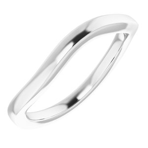 Sterling Silver Band for 8.8 mm Round Ring