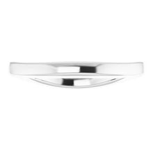 Load image into Gallery viewer, Sterling Silver Band for 15 mm Round Ring

