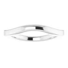 Load image into Gallery viewer, Sterling Silver Band for 9x7 mm Oval Ring
