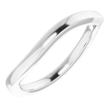 Load image into Gallery viewer, Sterling Silver Band for 9 mm Cushion Ring
