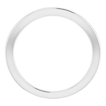 Load image into Gallery viewer, Sterling Silver Band for 10 mm Cushion Ring
