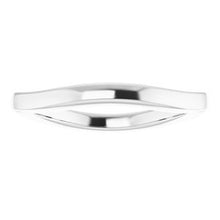 Load image into Gallery viewer, Sterling Silver Band for 10 mm Cushion Ring
