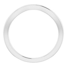Load image into Gallery viewer, Sterling Silver Band for 6 mm Cushion Ring
