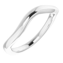 Load image into Gallery viewer, Sterling Silver Band for 6 mm Asscher Ring
