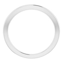 Load image into Gallery viewer, Sterling Silver Band for 11x9 mm Emerald Ring
