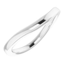 Load image into Gallery viewer, Sterling Silver Band for 16x12 mm Emerald Ring
