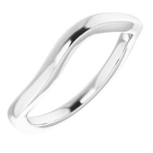 Load image into Gallery viewer, Sterling Silver Band for 5 mm Square Ring
