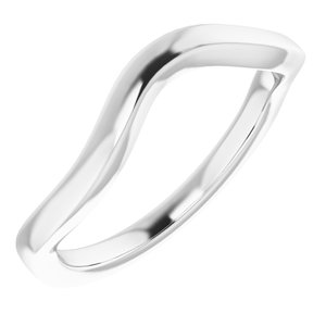 Sterling Silver Band for 5x3 mm Oval Ring