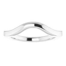 Load image into Gallery viewer, Sterling Silver Band for 5x3 mm Oval Ring
