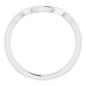 Sterling Silver Band for 10 mm Round Ring