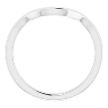 Load image into Gallery viewer, Sterling Silver Band for 12 x 10 mm Oval Ring
