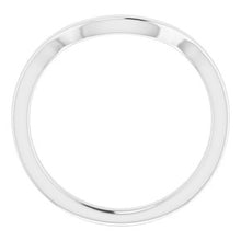 Load image into Gallery viewer, Sterling Silver Band for 10 x 10 mm Cushion Ring
