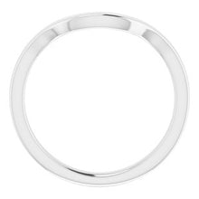 Load image into Gallery viewer, Sterling Silver Band for 9 x 9 mm Cushion Ring
