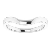 Load image into Gallery viewer, Sterling Silver Band for 9 x 9 mm Cushion Ring
