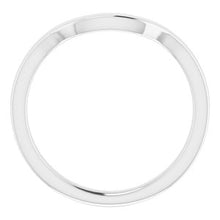 Load image into Gallery viewer, Sterling Silver Band for 7 x 5 mm Emerald Ring
