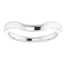 Load image into Gallery viewer, Sterling Silver Band for 6.5 x 6.5 mm Square Ring
