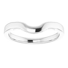 Load image into Gallery viewer, Sterling Silver Band for 6 x 4 mm Pear Ring
