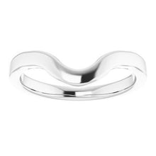 Load image into Gallery viewer, Sterling Silver Band for 9 x 6 mm Pear Ring

