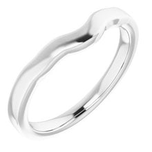 Load image into Gallery viewer, Sterling Silver Band for 6 x 4 mm Oval Ring
