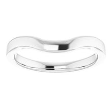 Load image into Gallery viewer, Sterling Silver Band for 6 x 4 mm Emerald Ring
