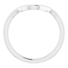 Load image into Gallery viewer, Sterling Silver Band for 10 x 7 mm Pear Ring
