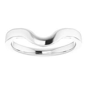 Sterling Silver Band for 8 x 5 mm Pear Ring