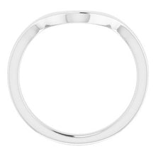 Charger l&#39;image dans la galerie, Sterling Silver Band for 12 x 8 mm Pear Ring
