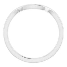 Load image into Gallery viewer, Sterling Silver Band for 9.4 mm mm Round
