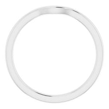Load image into Gallery viewer, Sterling Silver Band for 5 x 3 mm Oval
