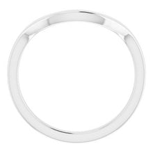 Load image into Gallery viewer, Sterling Silver Band for 15 x 15 mm Cushion
