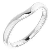 Load image into Gallery viewer, Sterling Silver Band for 6 x 6 mm Asscher

