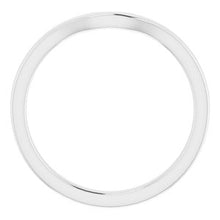 Load image into Gallery viewer, Sterling Silver Band for 6 x 6 mm Asscher
