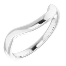 Load image into Gallery viewer, Sterling Silver Band for 13 x 13 mm Cushion
