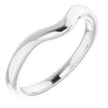 Load image into Gallery viewer, Sterling Silver Band for 8 x 6 mm Oval
